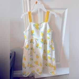 Zara lemon dress- girls size 5/6